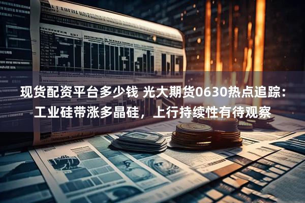 现货配资平台多少钱 光大期货0630热点追踪：工业硅带涨多晶硅，上行持续性有待观察